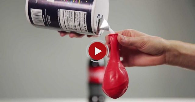 How To Blow Up A Balloon Without Ever Using Your Mouth
