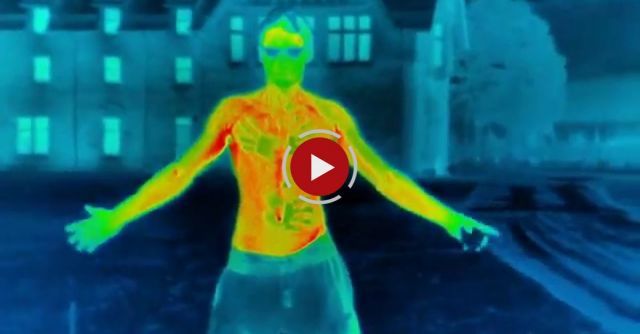 Shirtless Heat Loss Experiment In Freezing Conditions #Winterwatch - Earth Unplugged