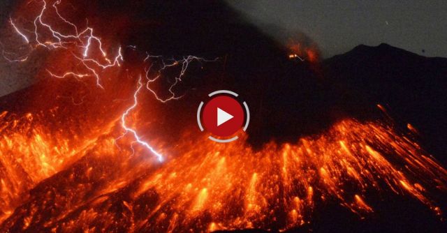 Sakurajima Volcano Erupts 50km From Nuclear Plant In Japan