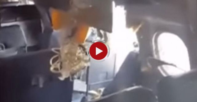 Terrifying Footage: Fatal, Mid-air Explosion Blasts Hole In Somalian Plane