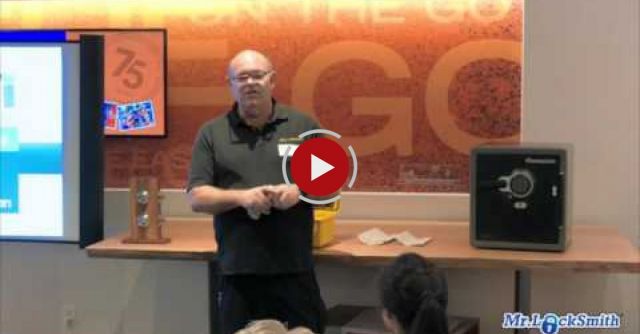 Open Sentry Safe In Less Than 5 Seconds.