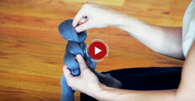 How To Crochet A Giant Circular Rug - No-Sew