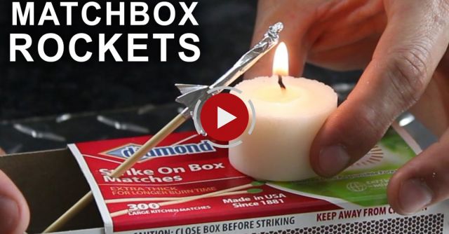 How To Make A Matchbox Rocket Launching Kit
