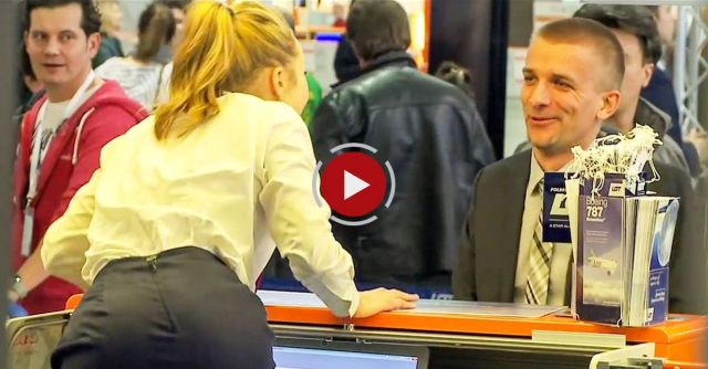 Passenger Receives A Flash Mob Surprise While Checking In At The Airport 