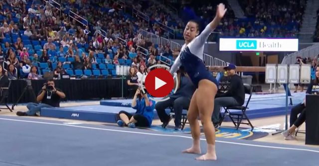 Sophina DeJesus UCLA Floor 2016 Vs Utah 9.925