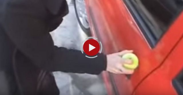 Unlock A Car Door With A Tennis Ball