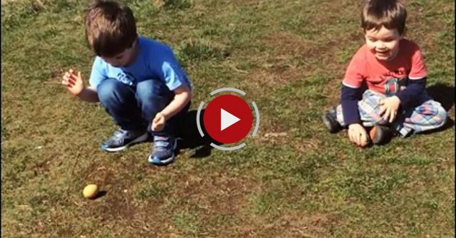 Easter Egg Rolling Fail