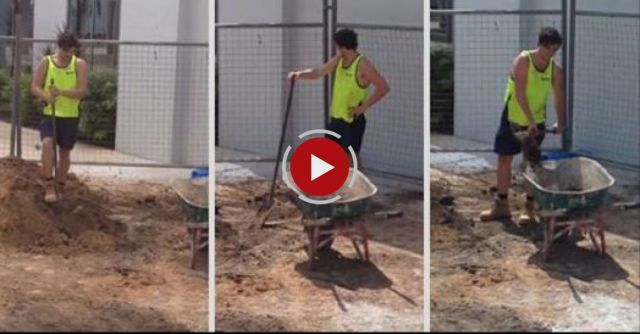 Introducing You To The World’s Laziest Labourer – He’s Something Else