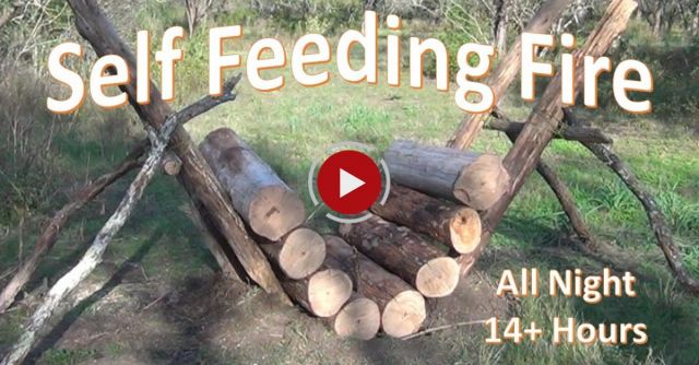 Self Feeding Fire -  14+ Hour Fire