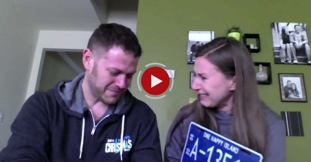 Wife Surprises Husband With Pregnancy Announcement