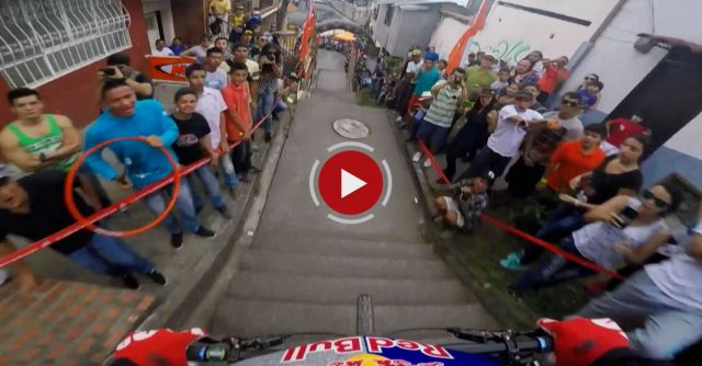 Sketchy Urban MTB Run In Manizales
