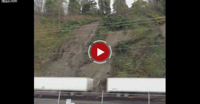 Landslide Derails Train. 