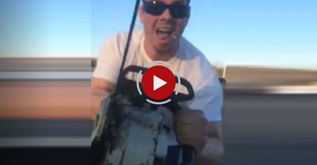 Man Threatens Family With Chainsaw During Road Rage Incident