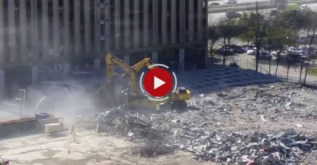 Parking Garage Demolition Gone Horribly Wrong