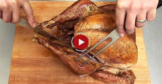 You're Doing It All Wrong - How To Carve A Turkey