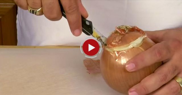 Cut Onion Without Crying
