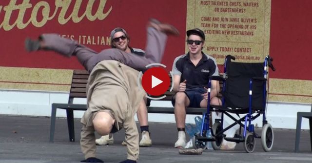 DANCING GRANDPA Prank!