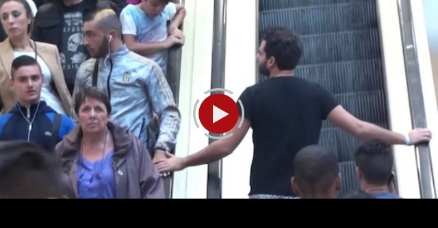 Love Escalator Prank