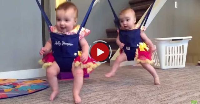 Twin Babies Adorably Perform Irish Dance