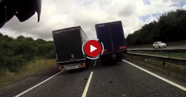 Motorbike Filling For A Truck Sandwich