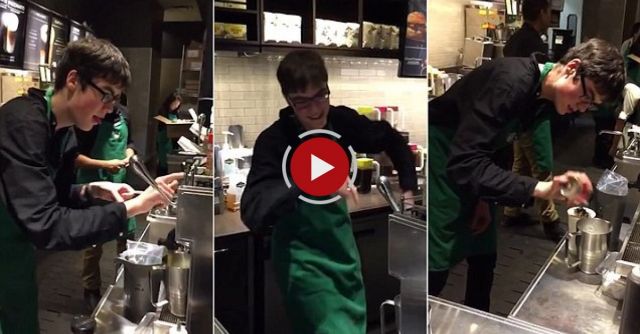 Autism Barista Or AKA Dancing Barista