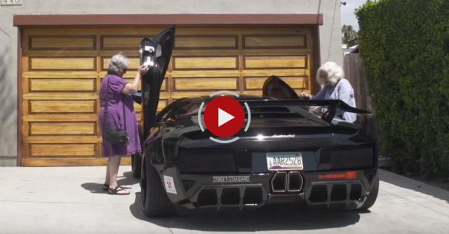 Two Grannies, One Lamborghini 