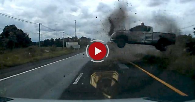 Avoids Instant Death And Immediately Turns On Windshield Wipers