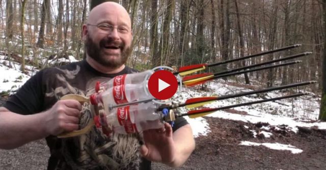 The Coke Bottle Gatling: Craziest Contraption Ever?