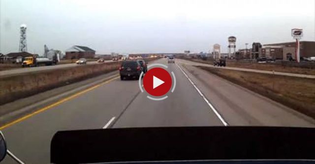 Tailgater Gets Brake Checked And Then Crashes