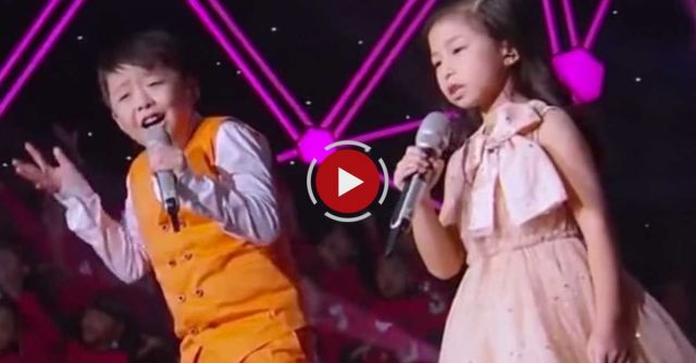  He starts 'You Raise Me Up,' but the crowd erupts when she hits her first note 