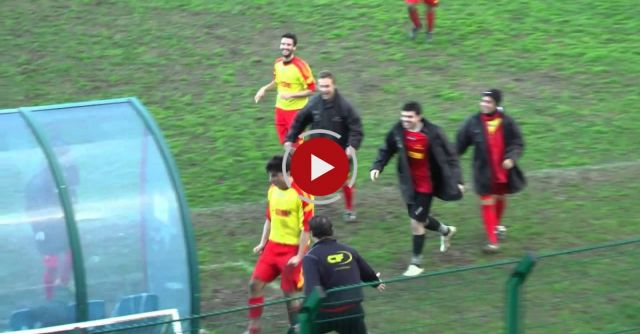 HILARIOUS Soccer (Football) Goal Celebration | Head Butt Costs Player A Red Card
