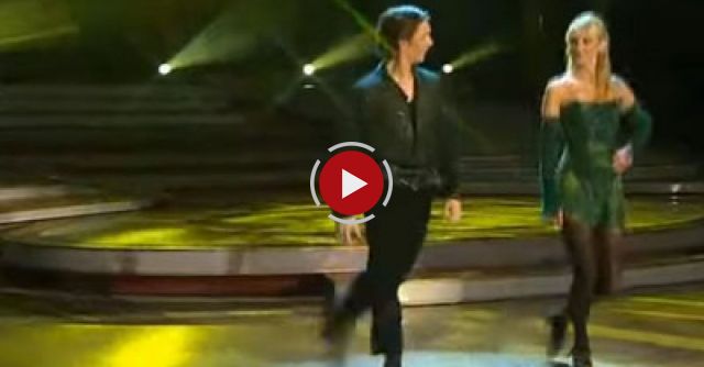 They began a unique Irish step dance. Who joined them on stage took my breath away!