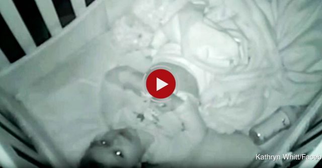 Toddler Says Prayers Over Baby Monitor