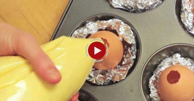 Bake A Cake Inside An Egg
