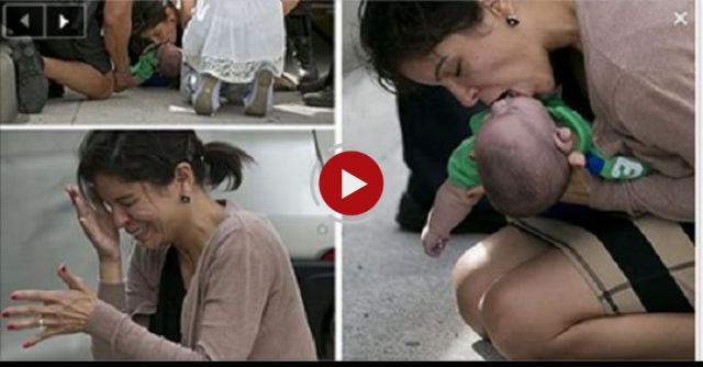 Baby Stops Breathing In Traffic On Highway, Woman Gives CPR; Saves Baby's Life