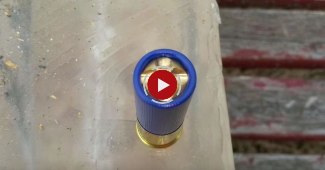 Most Destructive 12ga Round I've Ever Made