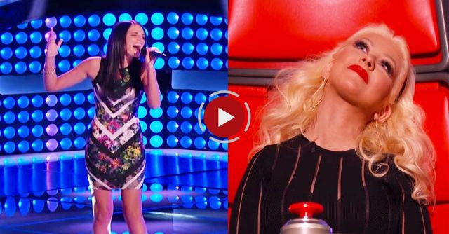The Voice 2015 Blind Audition - Caitlin Caporale: 