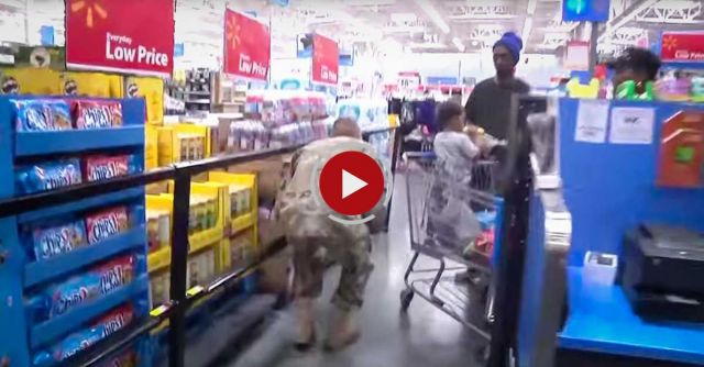 Soldier Surprises Wife And Meets Newborn Son For The First Time