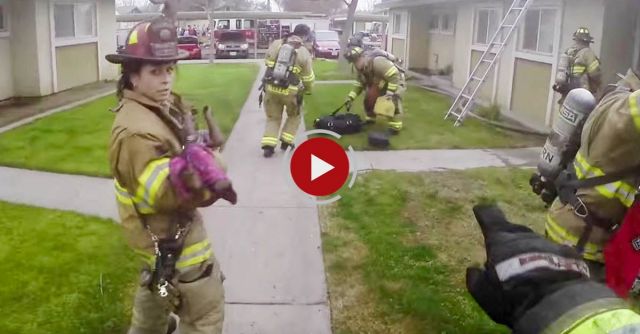 Children Rescued From Fresno Apartment Fire