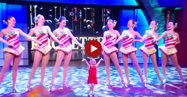 Watch This Adorable 6-Year-Old Dance With The Rockettes!