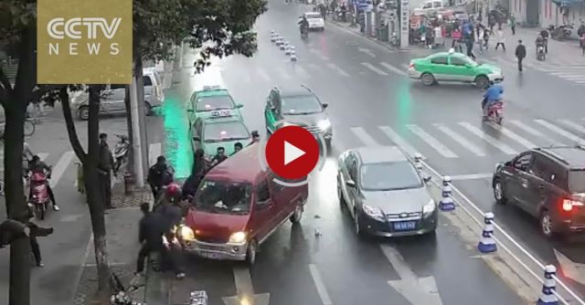 Woman Trapped Underneath Car Saved By Passersby