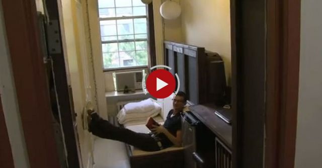 Manhattan Shoebox Apartment: A 78-square-foot Mini Studio