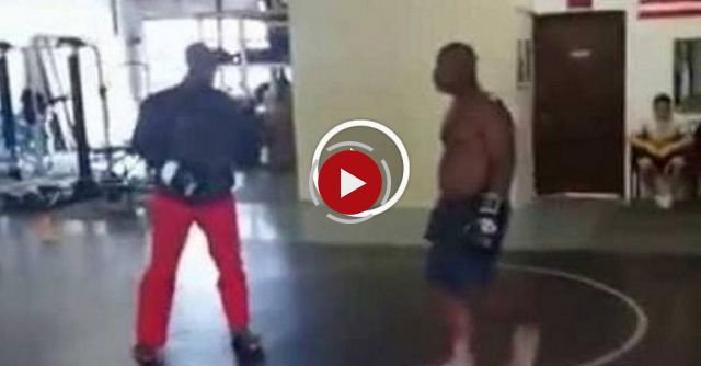 Guy Off Street Gets Knocked Out