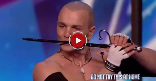Alexandr Magala Risks His Life On The BGT Stage 