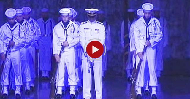 US Navy Presidential Ceremonial Honor Guard At Norway