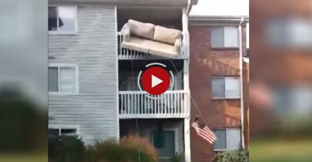 Red Neck Couch Moving