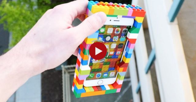 Can LEGO Protect An IPhone 6S From 100 FT Drop Test?