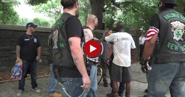 Confrontations At Flag Burning Demonstration!