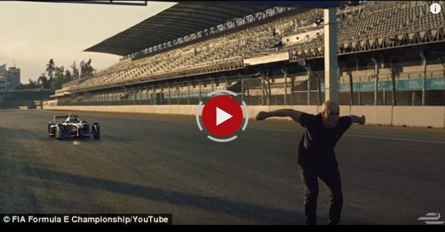 Leap Of Faith: Damien Walters Backflip Over Speeding Formula E Car