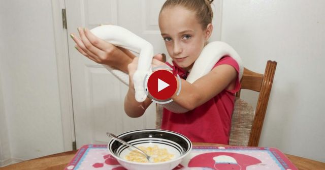 9-Year-Old Snake Handler Krista Guarino